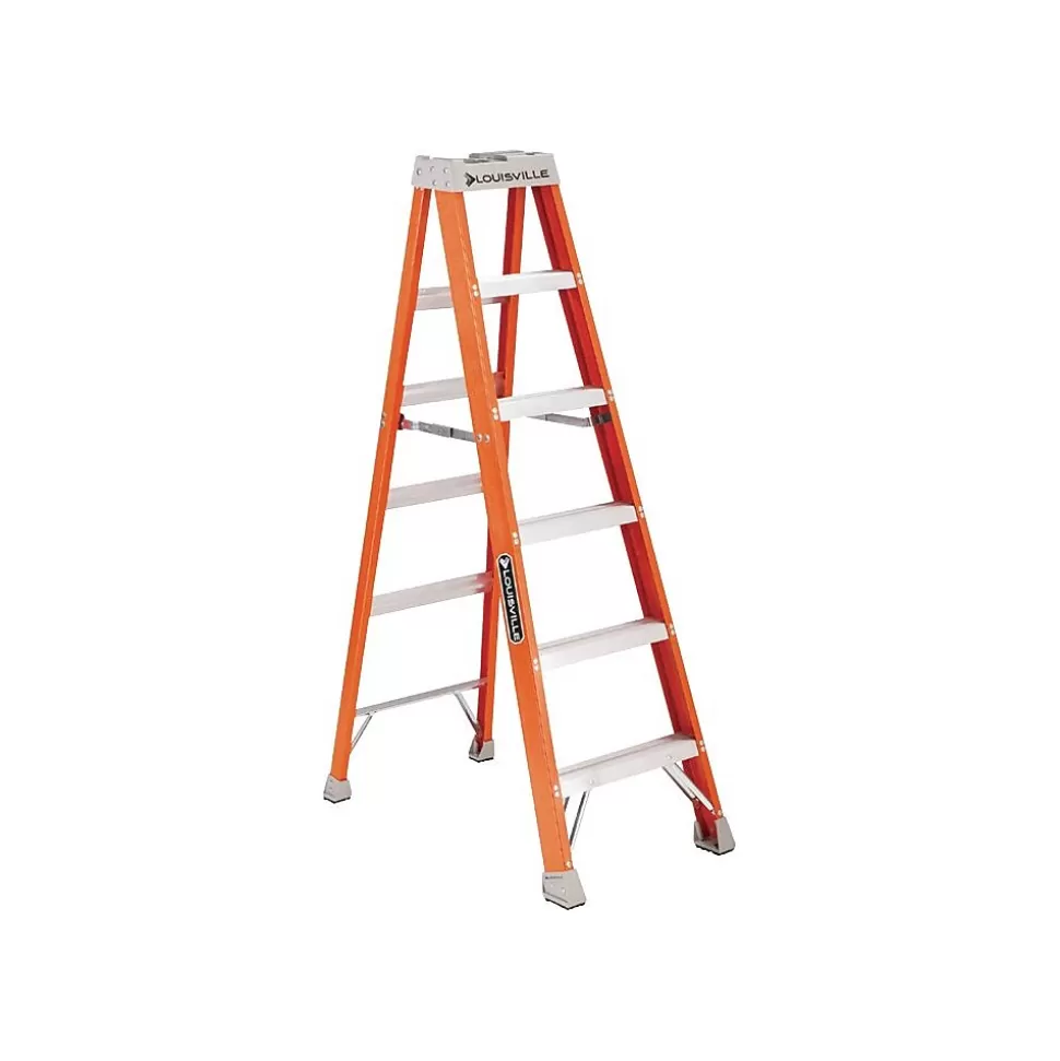 Louisville Ladder Louisville® Ladders FS1500 Series Fiberglass Step Ladders, 4 ft Fashion