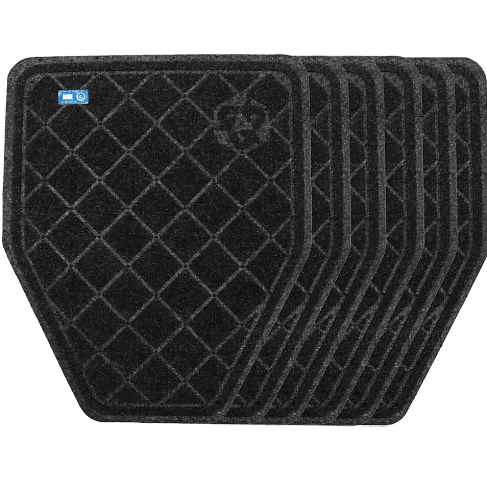 M + A Matting M+A Matting CleanShield Indoor Mat, 20.5" x 17.25", Charcoal 6/Carton (406516900) Cheap