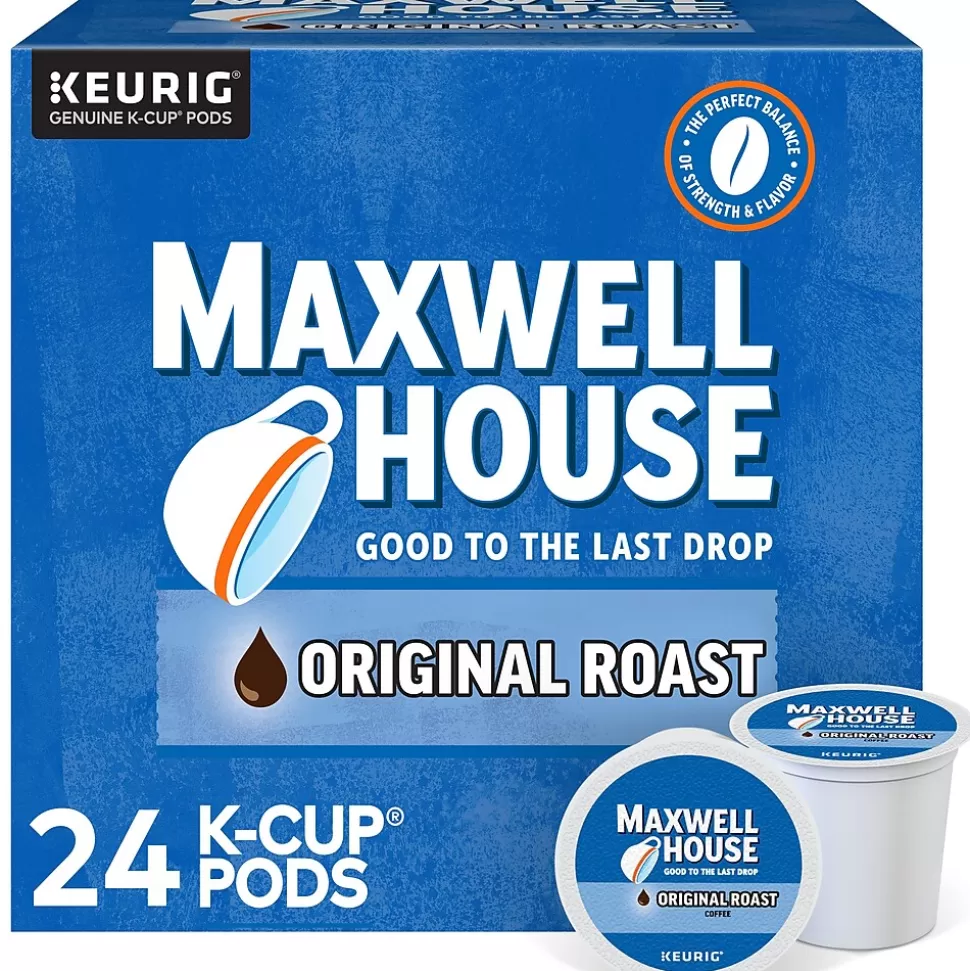 Maxwell House Original Roast Coffee Keurig® K-Cup® Pods, Medium Roast, 24/Box (5469) Online