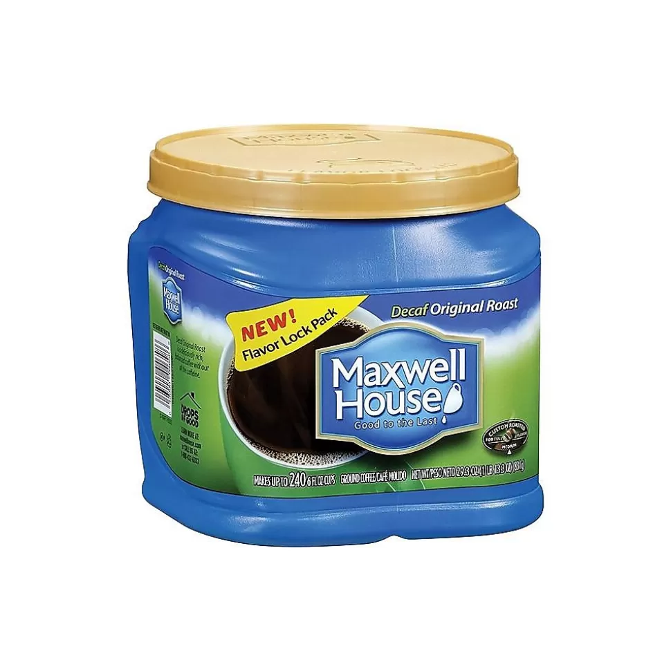 Maxwell House Original Roast Decaf Ground Coffee, Medium Roast (04658) Online