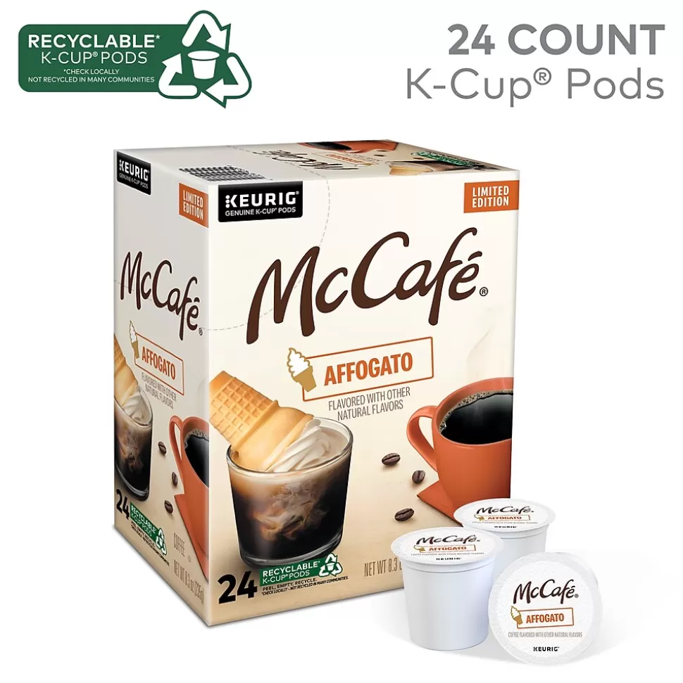 McCafe Affogato Coffee Keurig® K-Cup® Pods, Medium Roast, 24/Pack (5000380446) Flash Sale