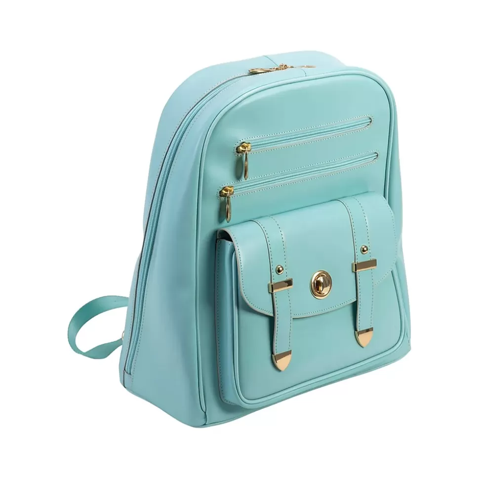 McKlein M Series ROBBINS Laptop/Tablet Backpack, Aqua Blue (99588) Outlet