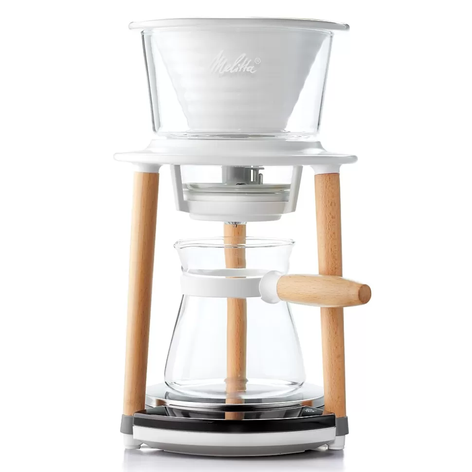 Melitta Senz V Smart 2-Cups Pourover Coffee Maker, White (MSP002WULWH0) Flash Sale