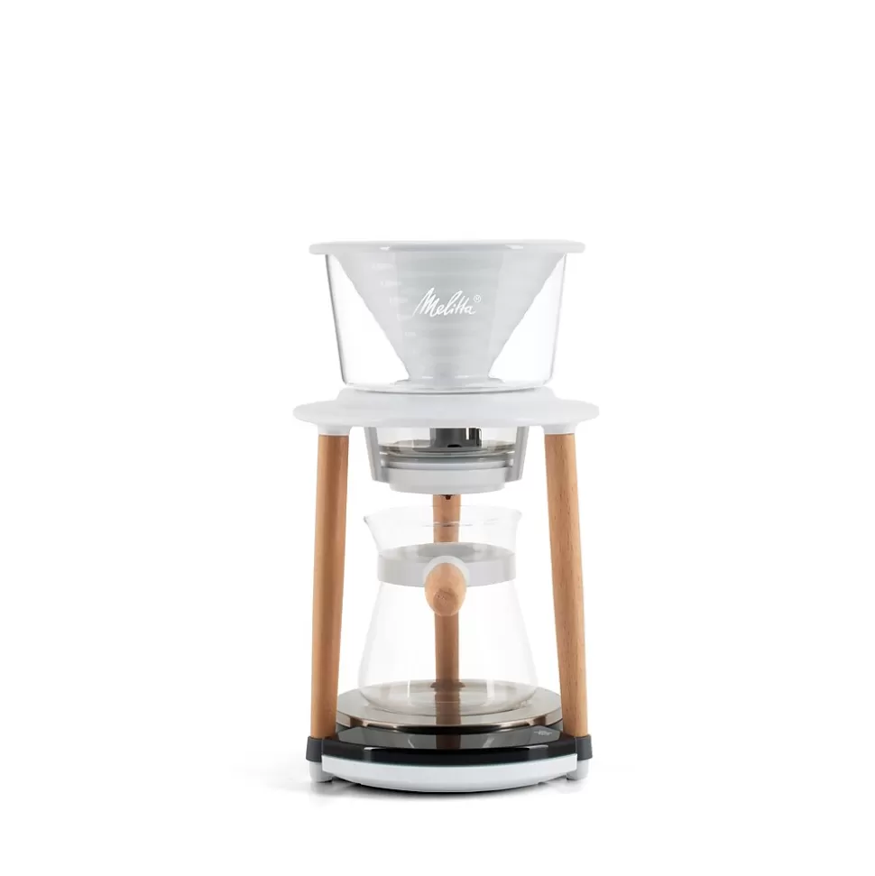 Melitta Senz V Smart 2-Cups Pourover Coffee Maker, White (MSP002WULWH0) Flash Sale