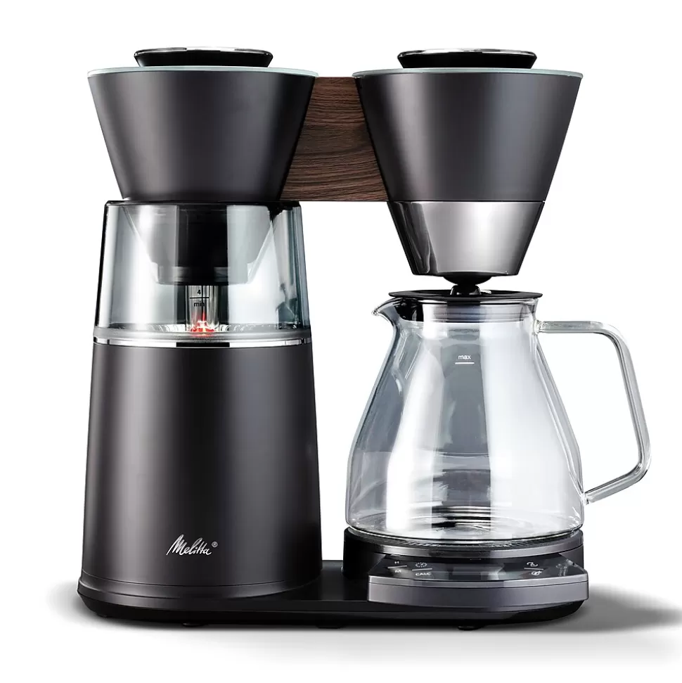 Melitta Vision Luxe 12-Cups Automatic Drip Coffee Maker, Matte Black (MCM002WULBK1) Cheap