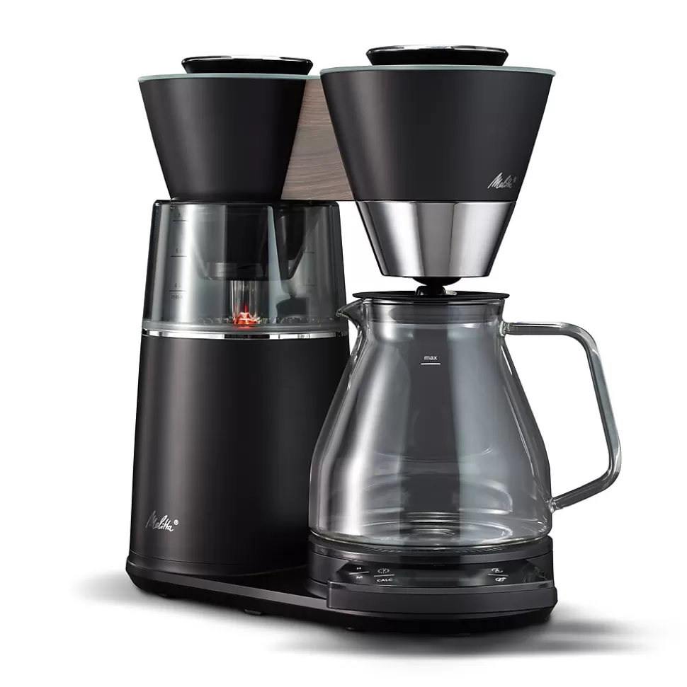 Melitta Vision Luxe 12-Cups Automatic Drip Coffee Maker, Matte Black (MCM002WULBK1) Cheap