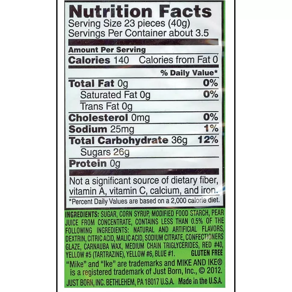 Mike and Ike Original Fruits Chews, 5 oz, 12/Carton (JUS49259) Sale