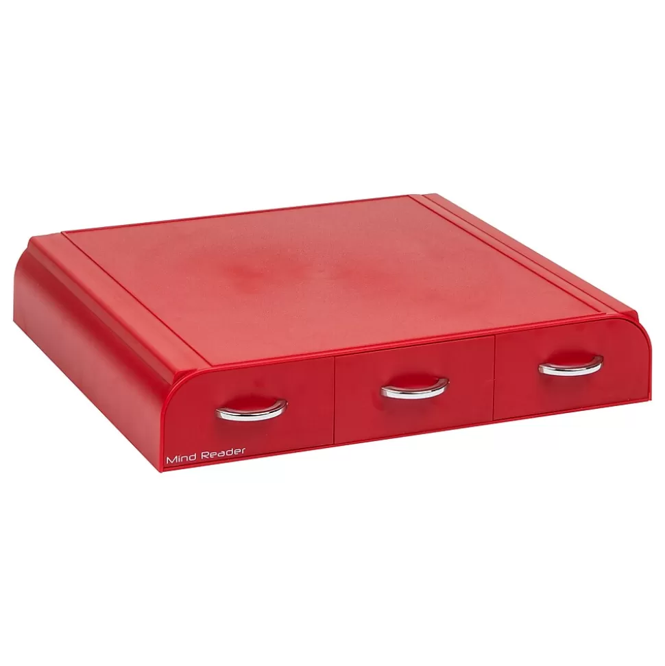 Mind Reader Plastic Single Serve Coffee Pod Storage Drawer, 36 Pod Capacity, (TRAY6-) Red Sale