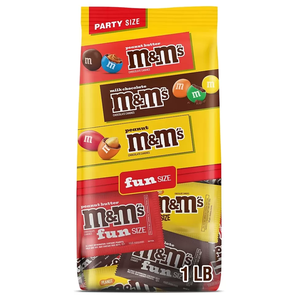 Mars M&M'S Fun-Size Milk Chocolate Candy Pack, 19.41 oz., 35 Pieces (460668) Best