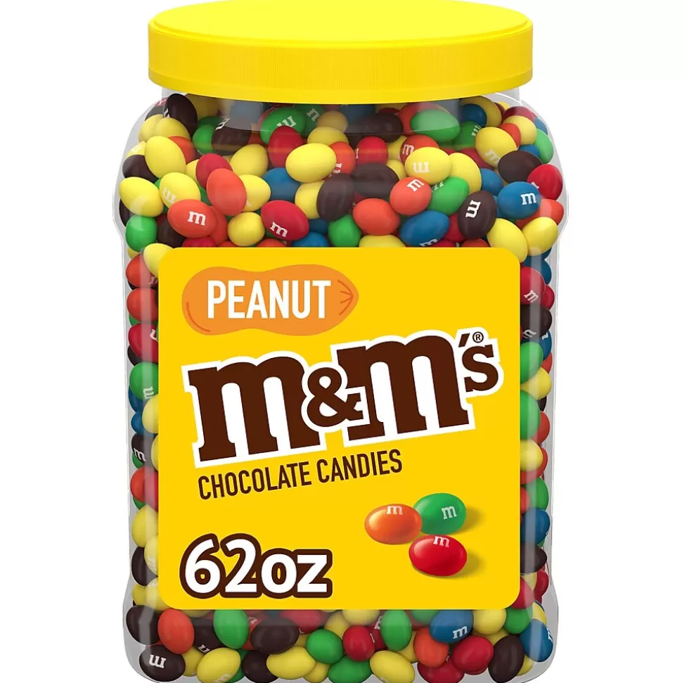 M&M's Peanut Chocolate Milk Chocolate Pieces, 62 oz. (209-00060) Best