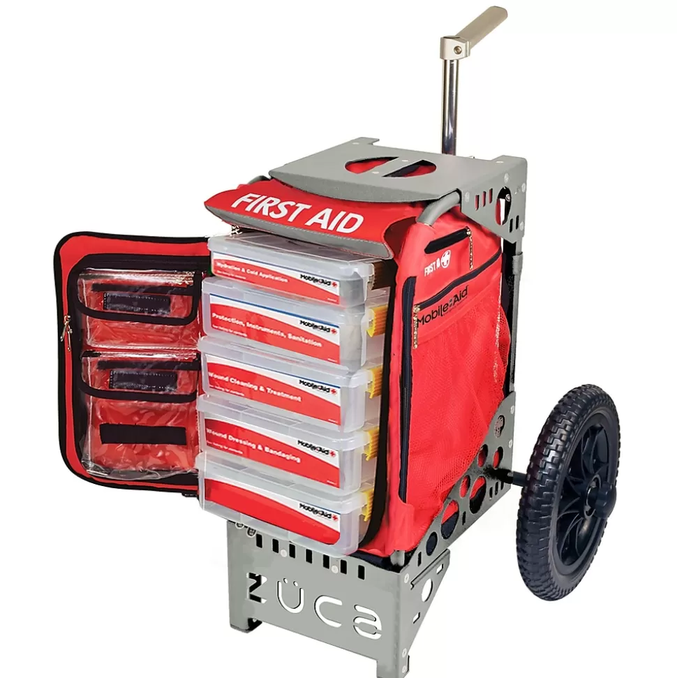 MobileAid Essentials ALL-TERRAIN Modular First Aid Cart (33505) Cheap