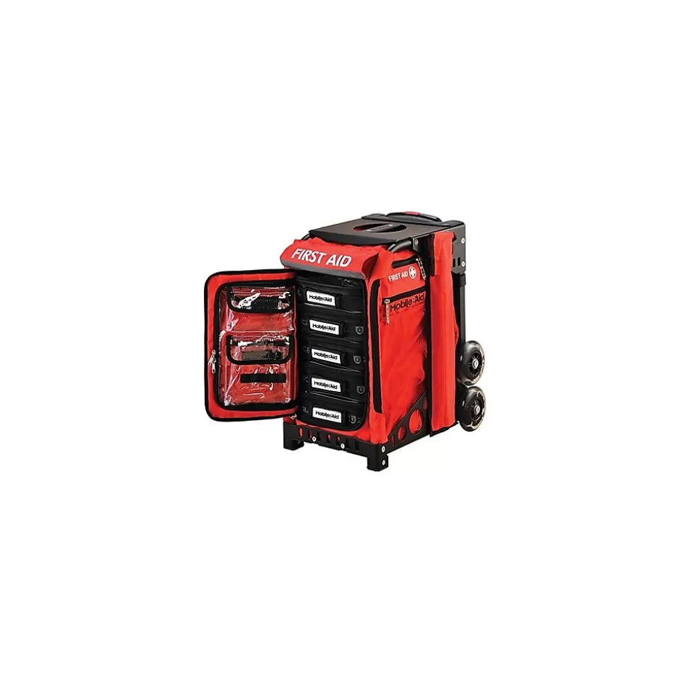 MobileAid Trauma Pro200 EASY-ROLL Modular First Aid Station, Load-Your-Own (31570) Cheap