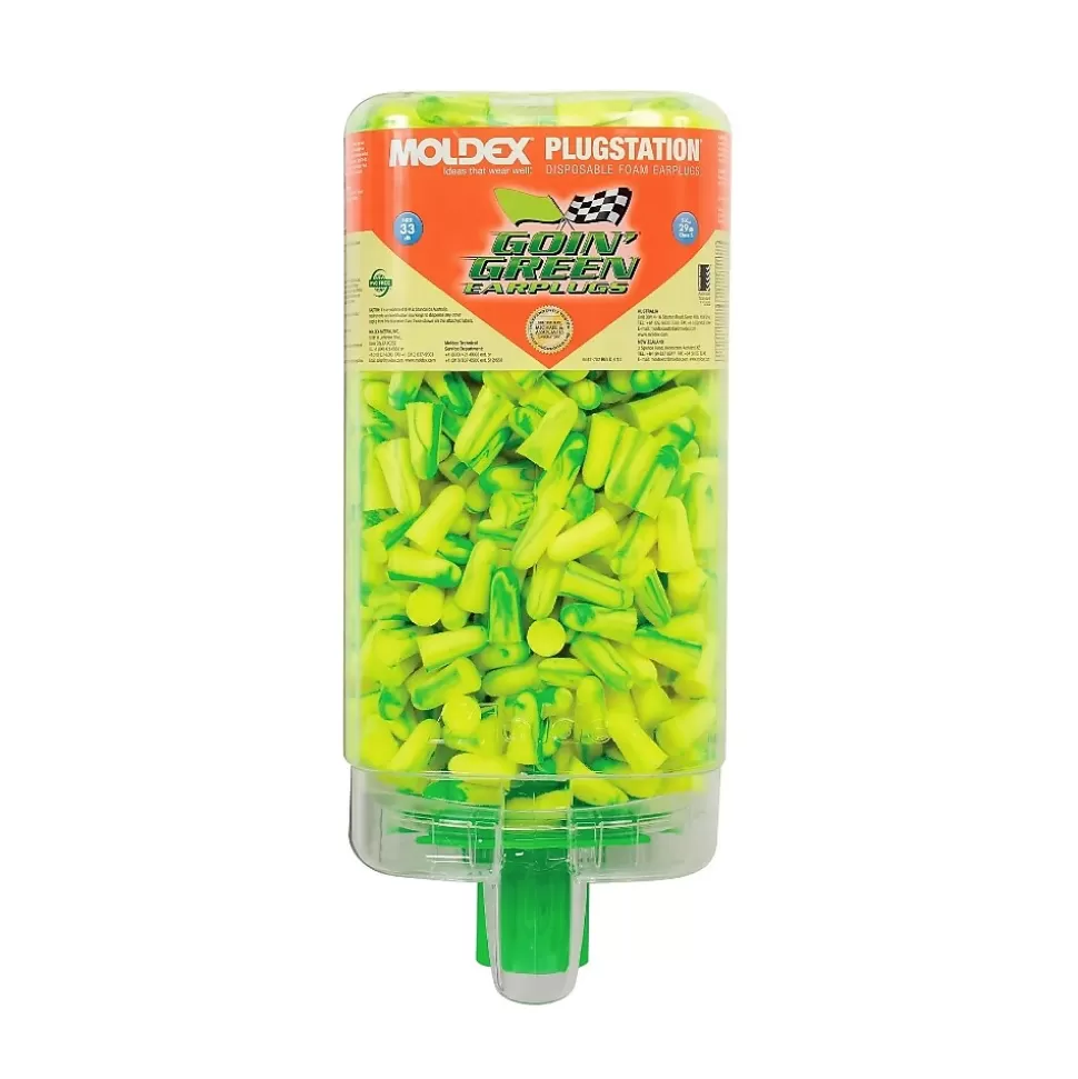 Moldex Goin Green PlugStation Earplugs Dispensers, 33 dB, 500/Box (6647) Fashion