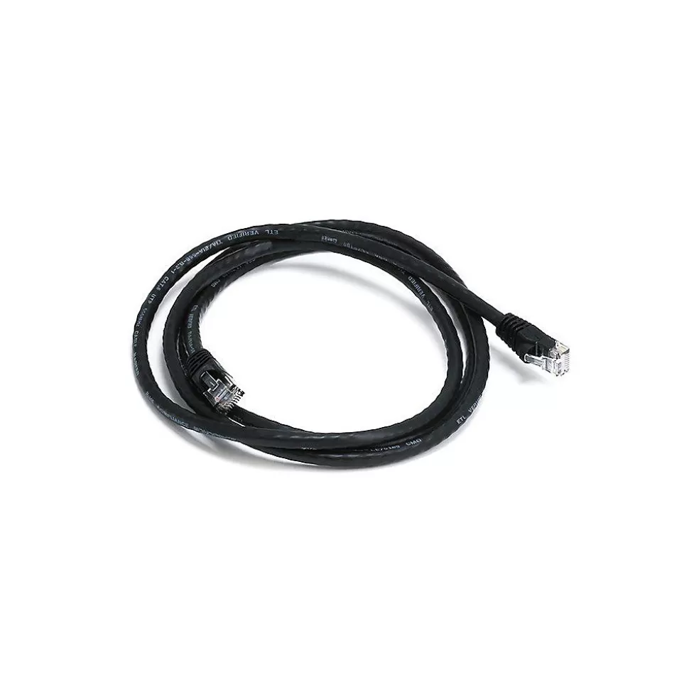 Monoprice 5' CAT-6 Ethernet Network Cable, Black (103426) Best Sale