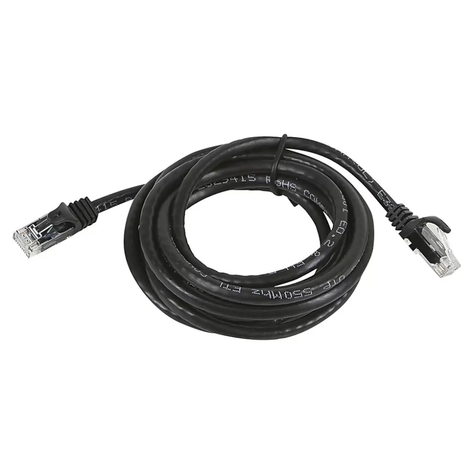 Monoprice 14' CAT-5e Ethernet Cable, 30 AWG, Black (109551) Best Sale