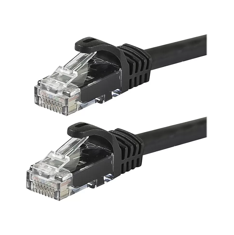 Monoprice 14' CAT-5e Ethernet Cable, 30 AWG, Black (109551) Best Sale