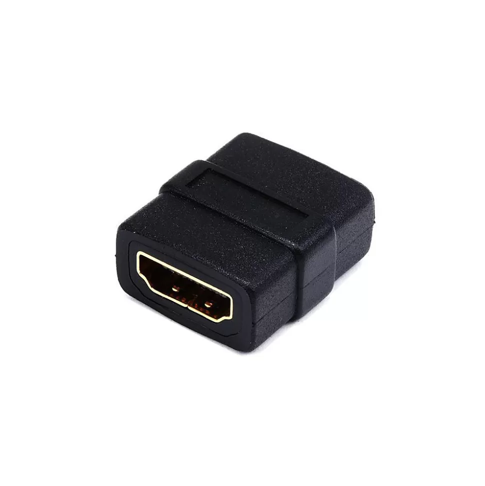 Monoprice 2781 HDMI Audio/Video Coupler, Black Hot