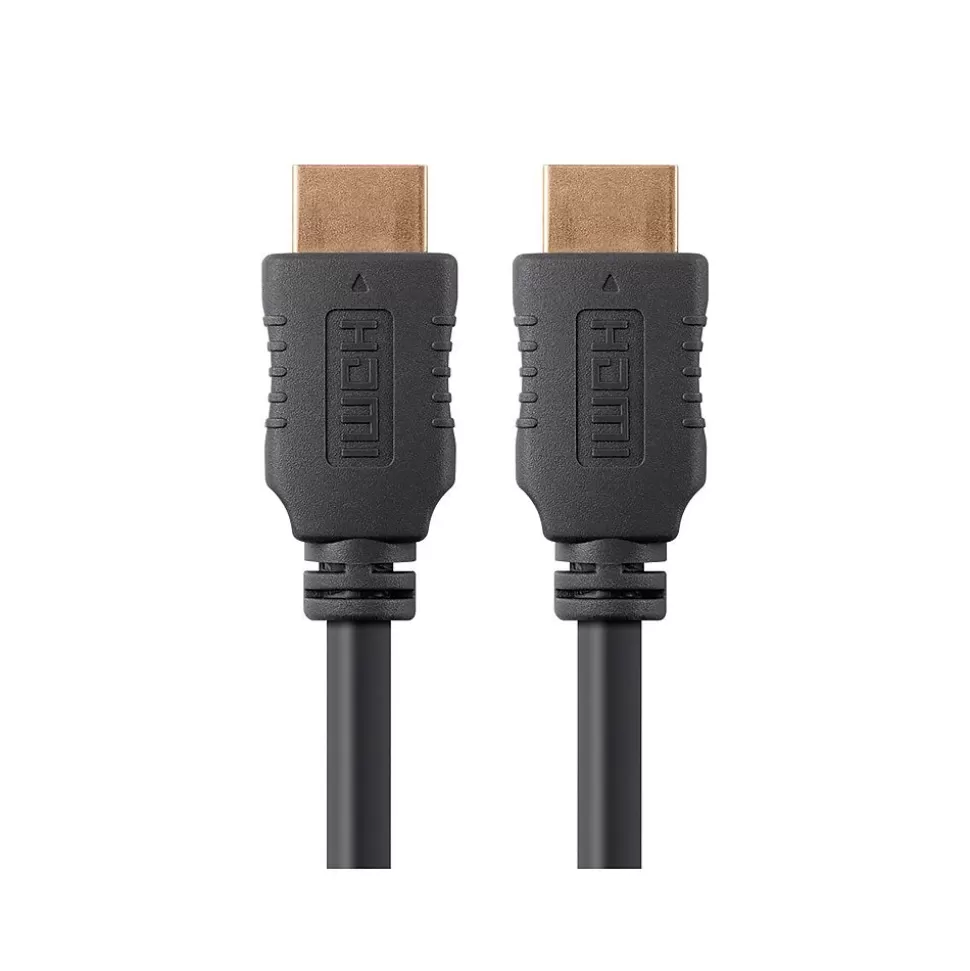 Monoprice 8' High Speed HDMI Male to Male 28AWG Cable With Ferrite Cores, Black Flash Sale