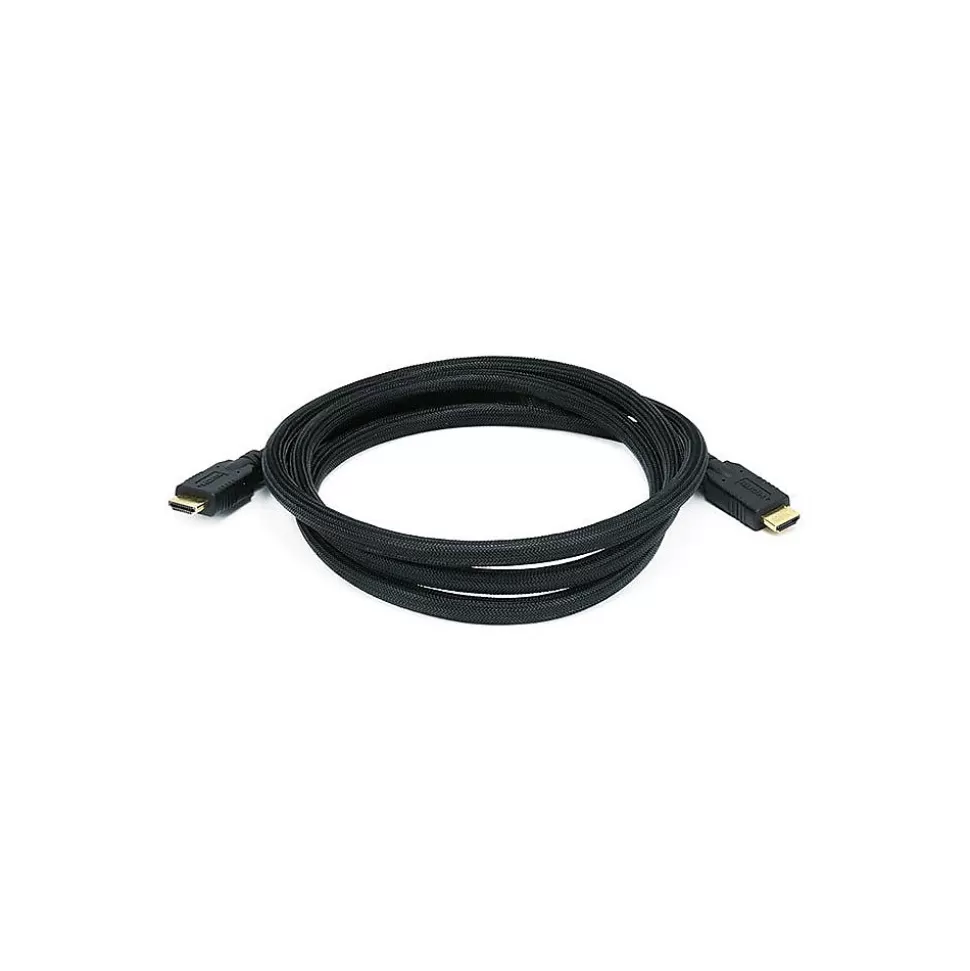 Monoprice Commercial 3342 6' HDMI Audio/Video Cable, Black New