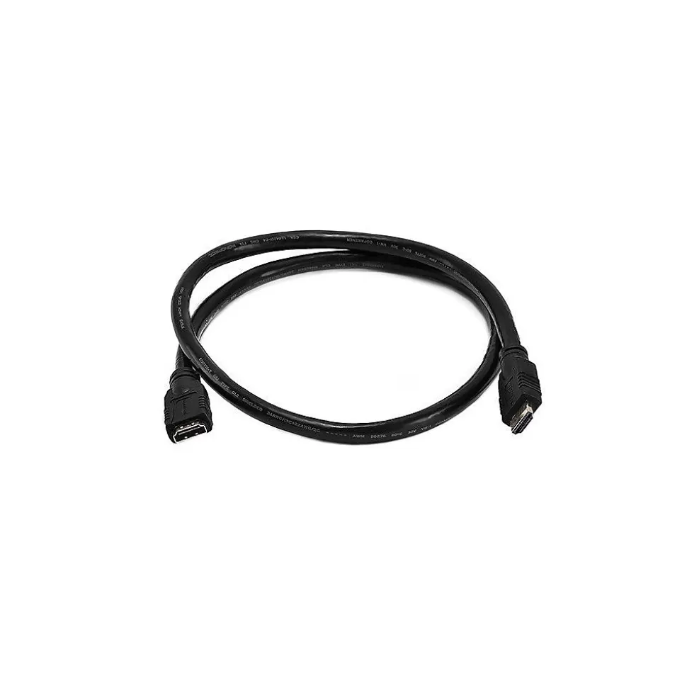 Monoprice Commercial Series 3341 3' HDMI Video Cable, Black New