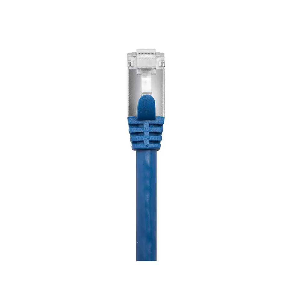 Monoprice Entegrade Series 10 ft. Cat7 Double Shielded (S/FTP) Ethernet Patch Cable, 26AWG, Blue (13661) Best Sale