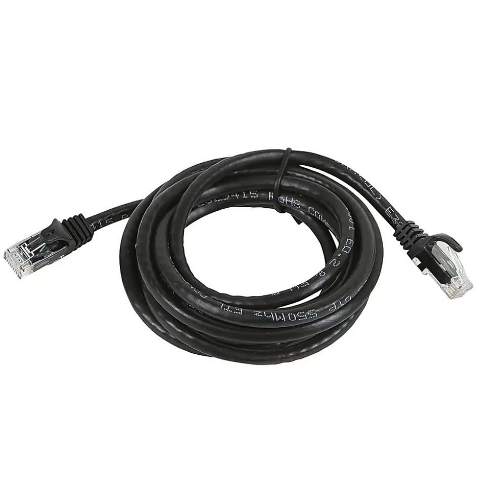 Monoprice FLEXboot Series 7' Cat5e UTP Ethernet Network Patch Cable, 24AWG, Black (111381) Cheap