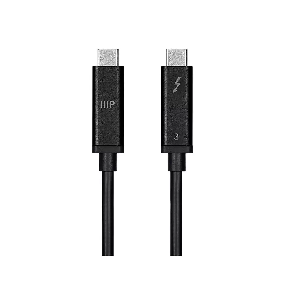 Monoprice Thunderbolt 3 (40 Gbps) USB-C Cable 100W 1.0m (124727) Cheap