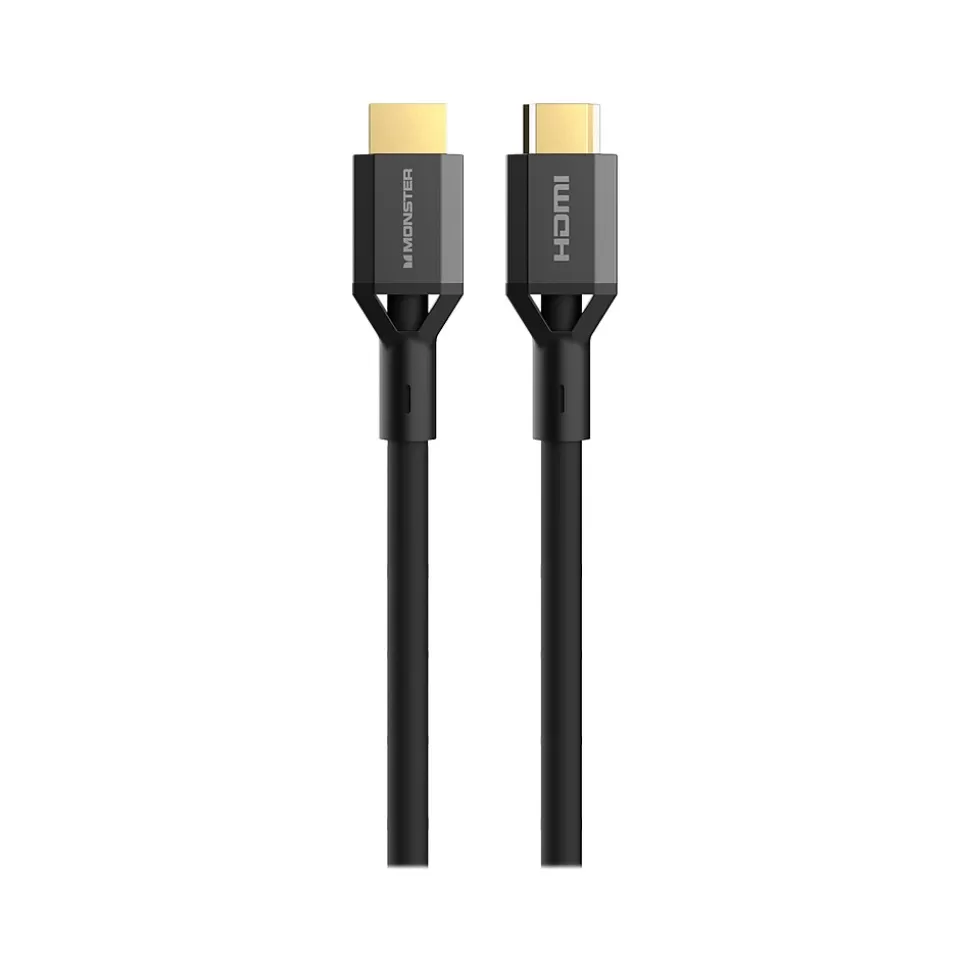 Monster 6' HDMI Video Cable, Male to Male, Black (2MNAV0950B2L2) Discount