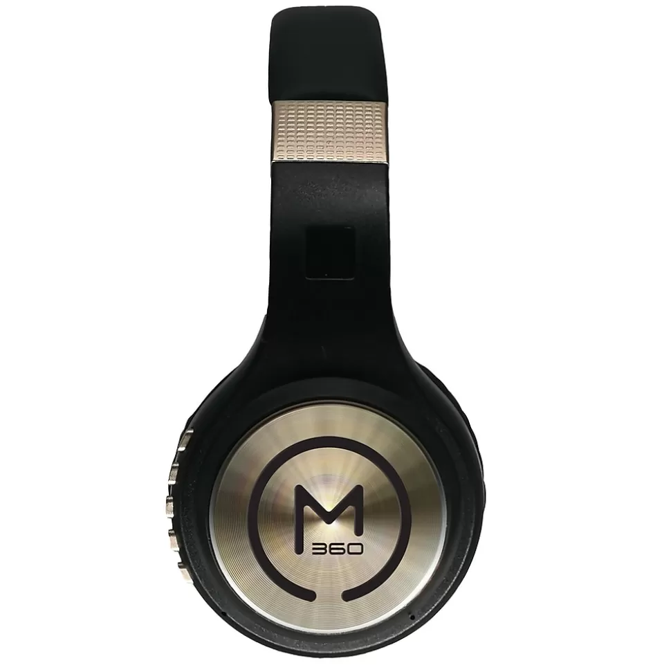 Morpheus 360 Serenity Bluetooth Wireless Over-the-Ear Headphones, Gold (HP5500G) Black/Gold Online