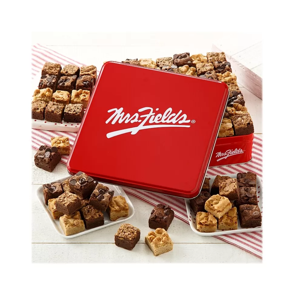 Mrs. Fields Brownie Bar Classic Tin, Assorted Flavors (ST17EV10029) Flash Sale