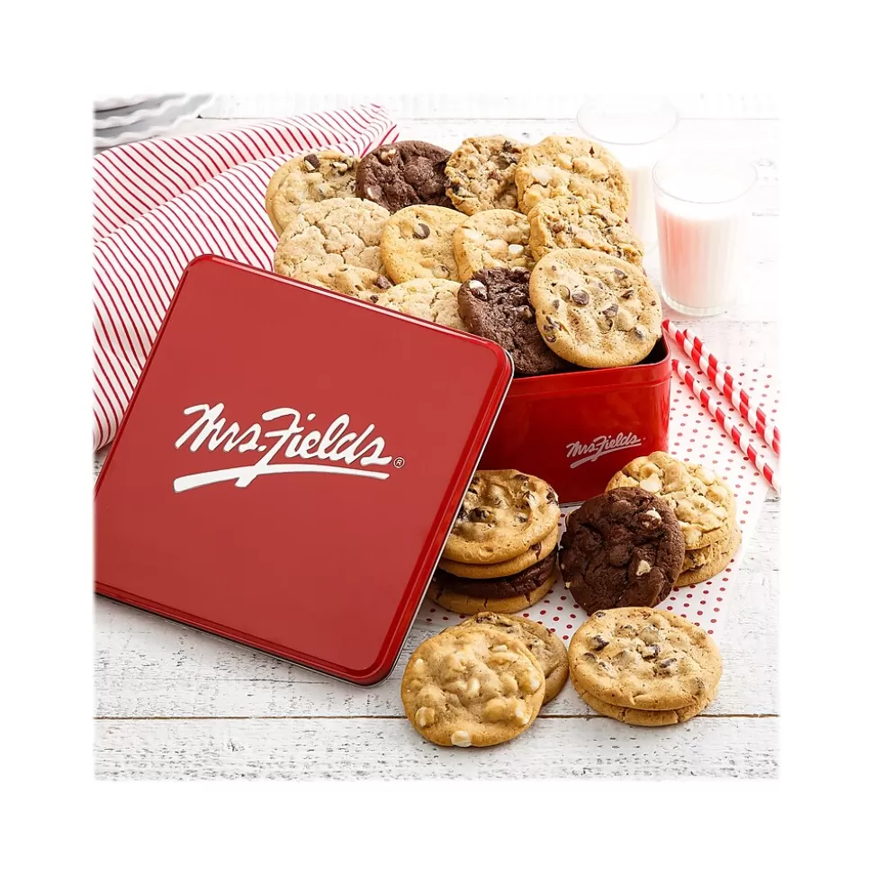 Mrs. Fields Cookie Classic Tin, Assorted Flavors (ST17EV10023) Store