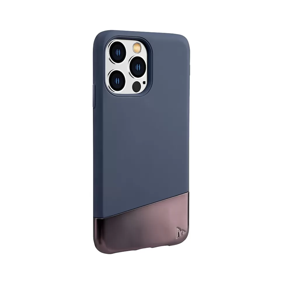 MVMT Navy Snap Case for iPhone 13 Pro Max (IC7585-3X) New
