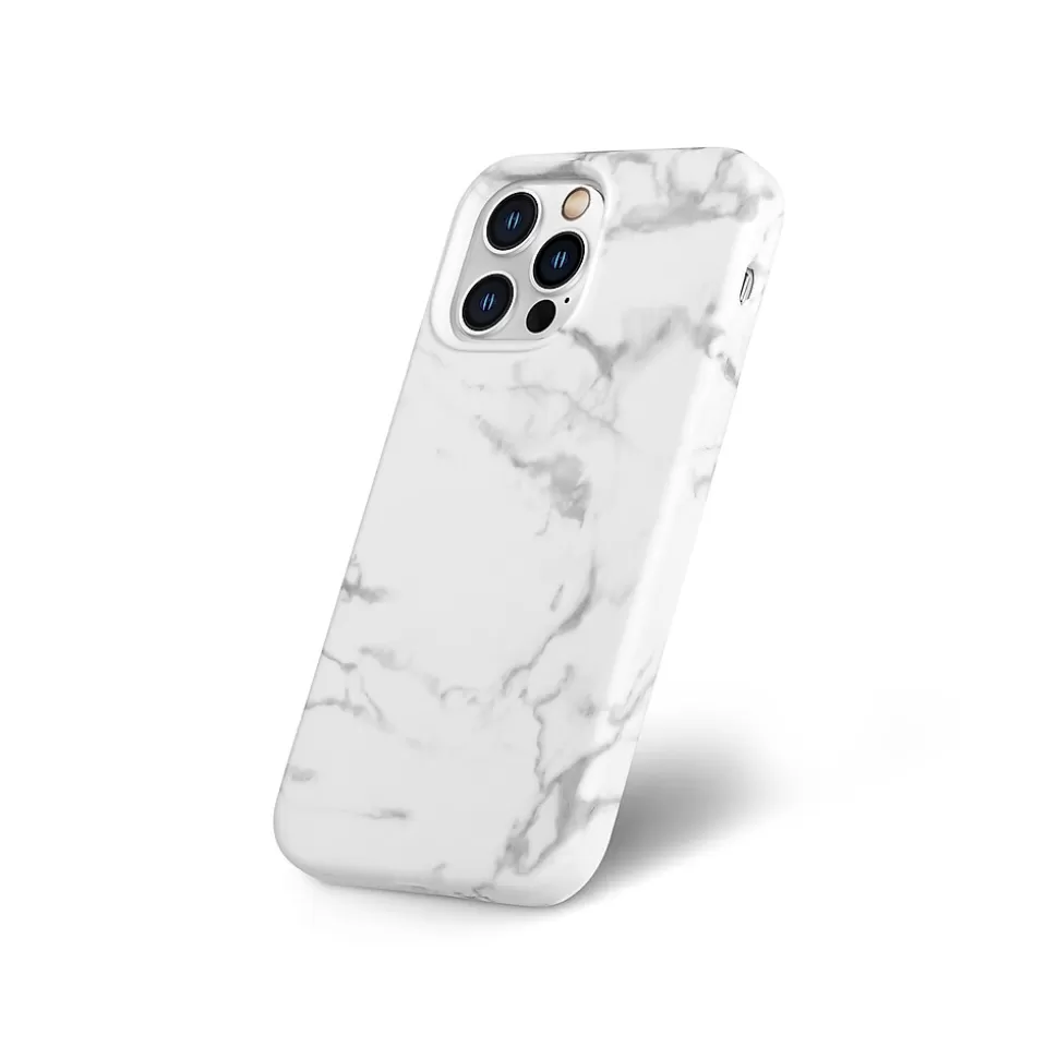 MVMT White Marble Snap Case for iPhone 13 Pro Max (IC7686MB-3X-WHA) Flash Sale