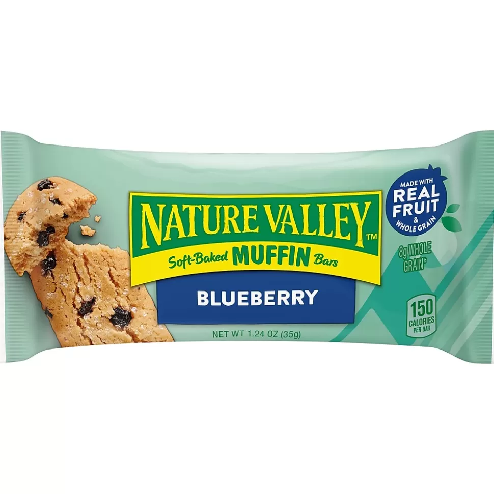 Nature Valley Blueberry Soft-Baked Muffin Bar, 1.24 oz., Dozen (20668000) Best
