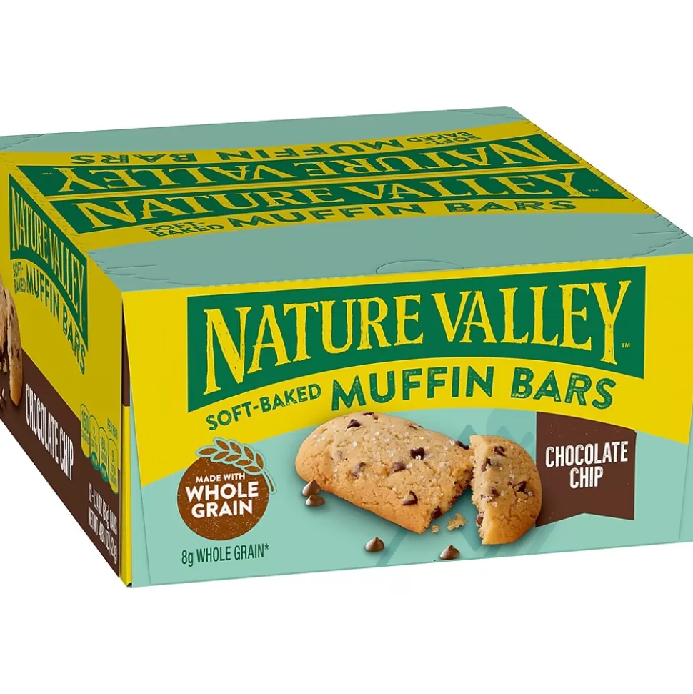 Nature Valley Chocolate Chip Soft-Baked Muffin Bar, 1.24 oz., Dozen (20667000) New