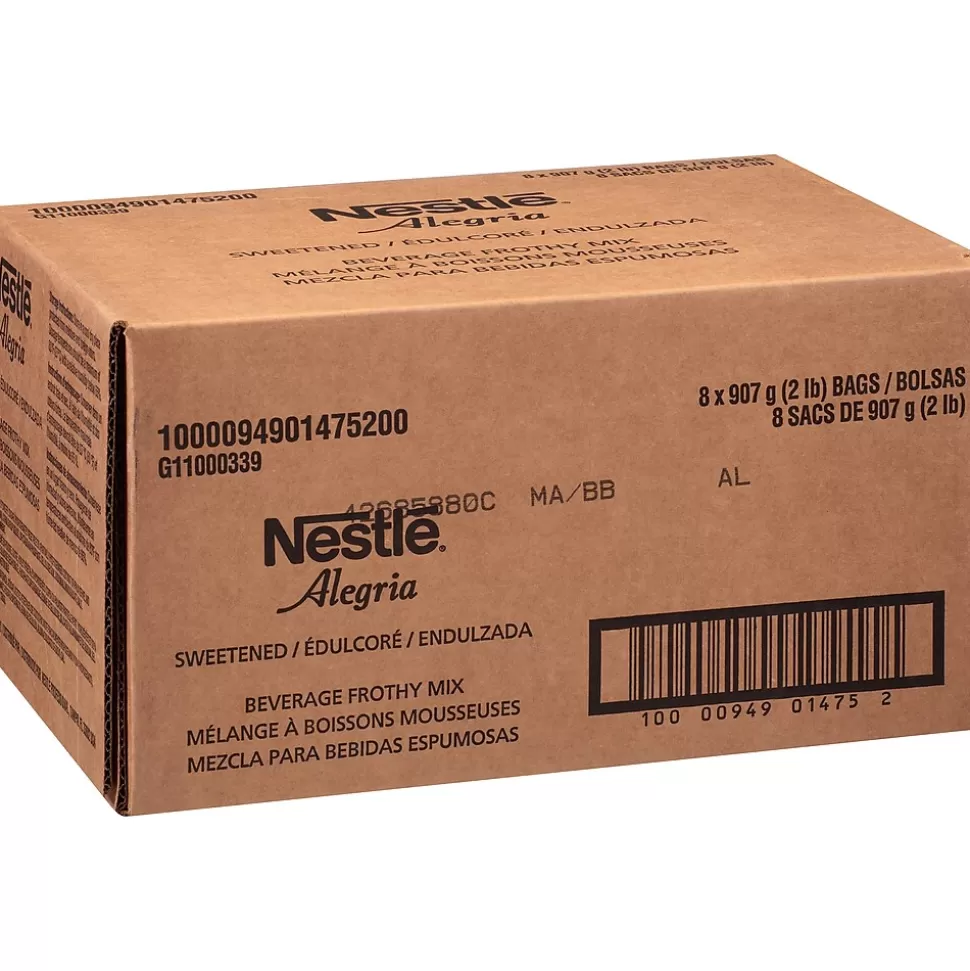 Nescafe Alegria Sweetened Beverage Frothy Mix, 32 oz., 8/Carton (11000339) Shop