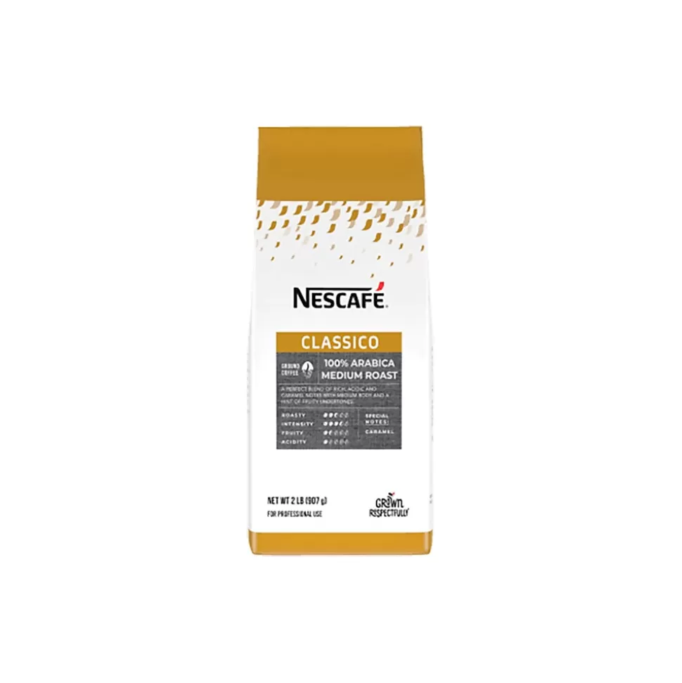Nescafe Classico Coffee, Medium Roast, 32 Oz., 6/Carton (12467579) Clearance