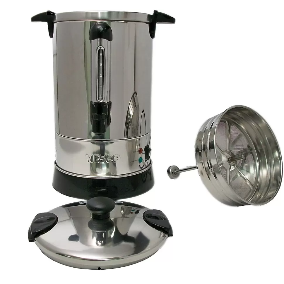 Nesco 30-Cup Coffee Urn, Stainless Steel (CU-30) Discount