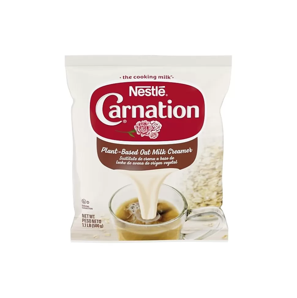 Nestle Carnation Oat Milk Powdered Creamer, 17.64 oz., 4/Carton (12497899) Cheap