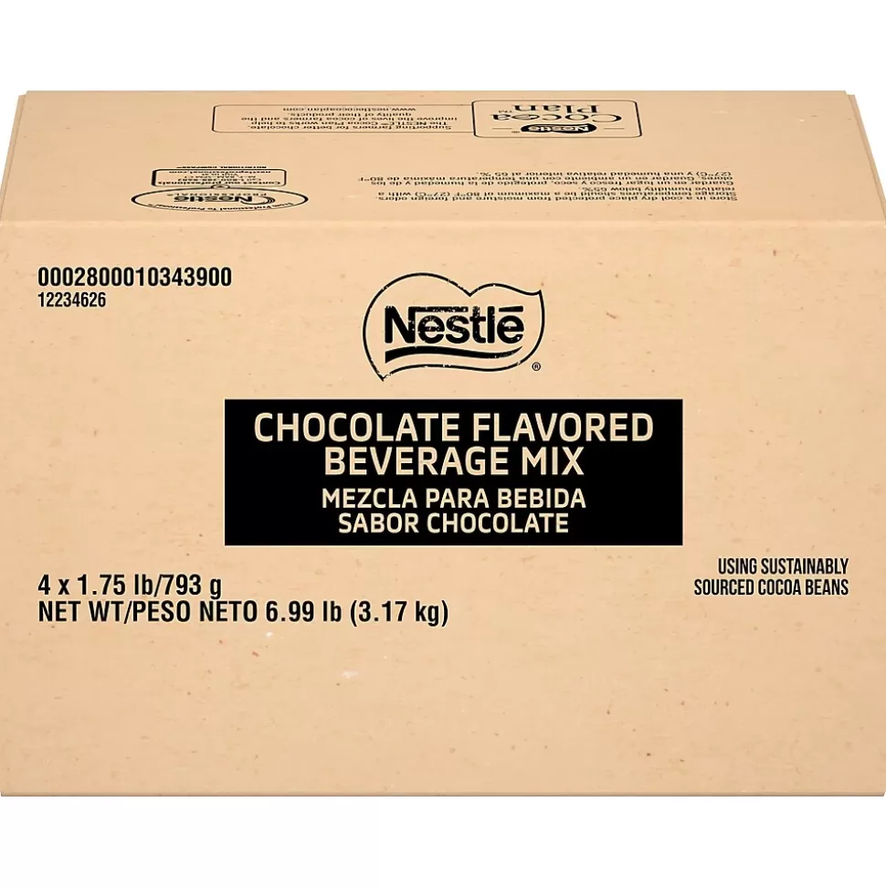 Nestle Milano Rich Chocolate Hot Cocoa, 28 oz., 4/Carton (416818) Online