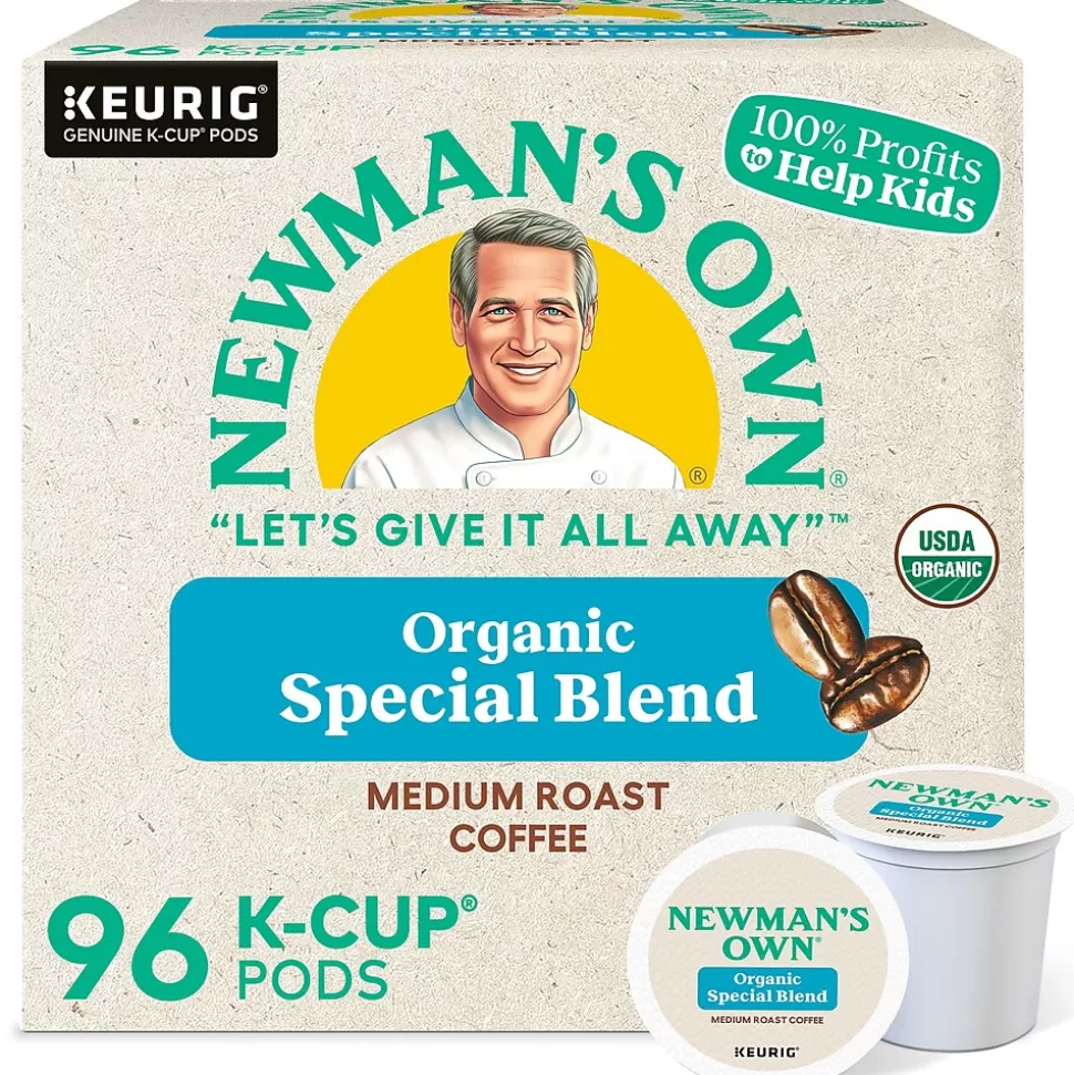 Newman's Own Organics Special Blend Coffee Keurig® K-Cup® Pods, Medium Roast, 96/Carton (4050) Cheap