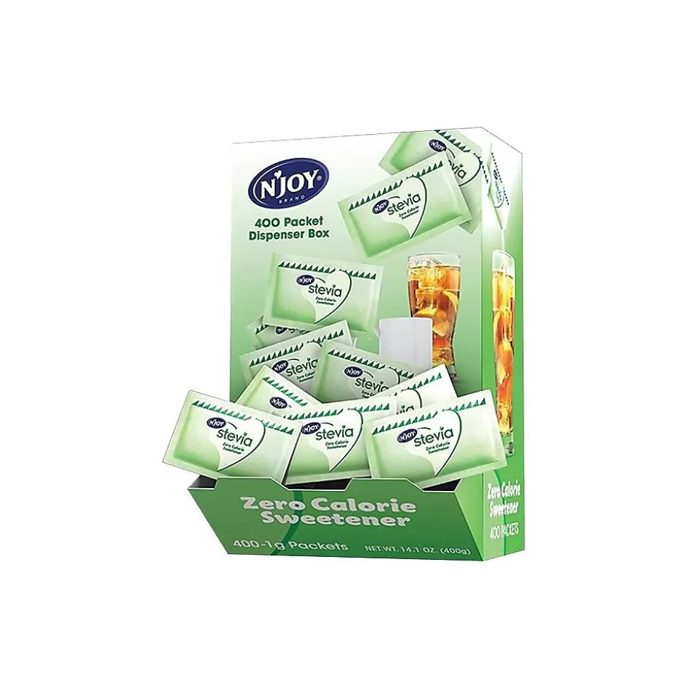 N'Joy Stevia Artificial Sweeteners, 400/Box (83221) Outlet