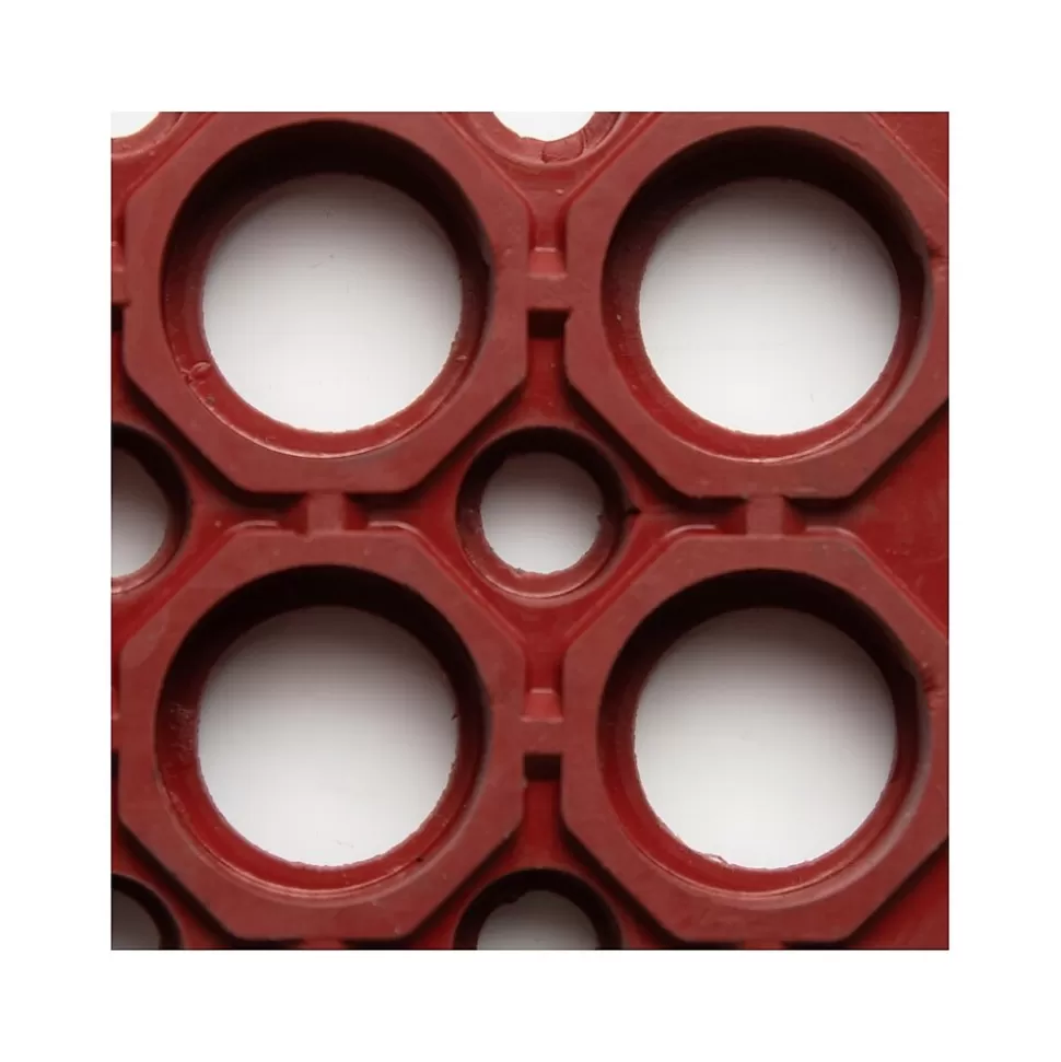 NoTrax Competitor Anti-Fatigue Mat, 36" x 36", Red (T30S0033RD) New
