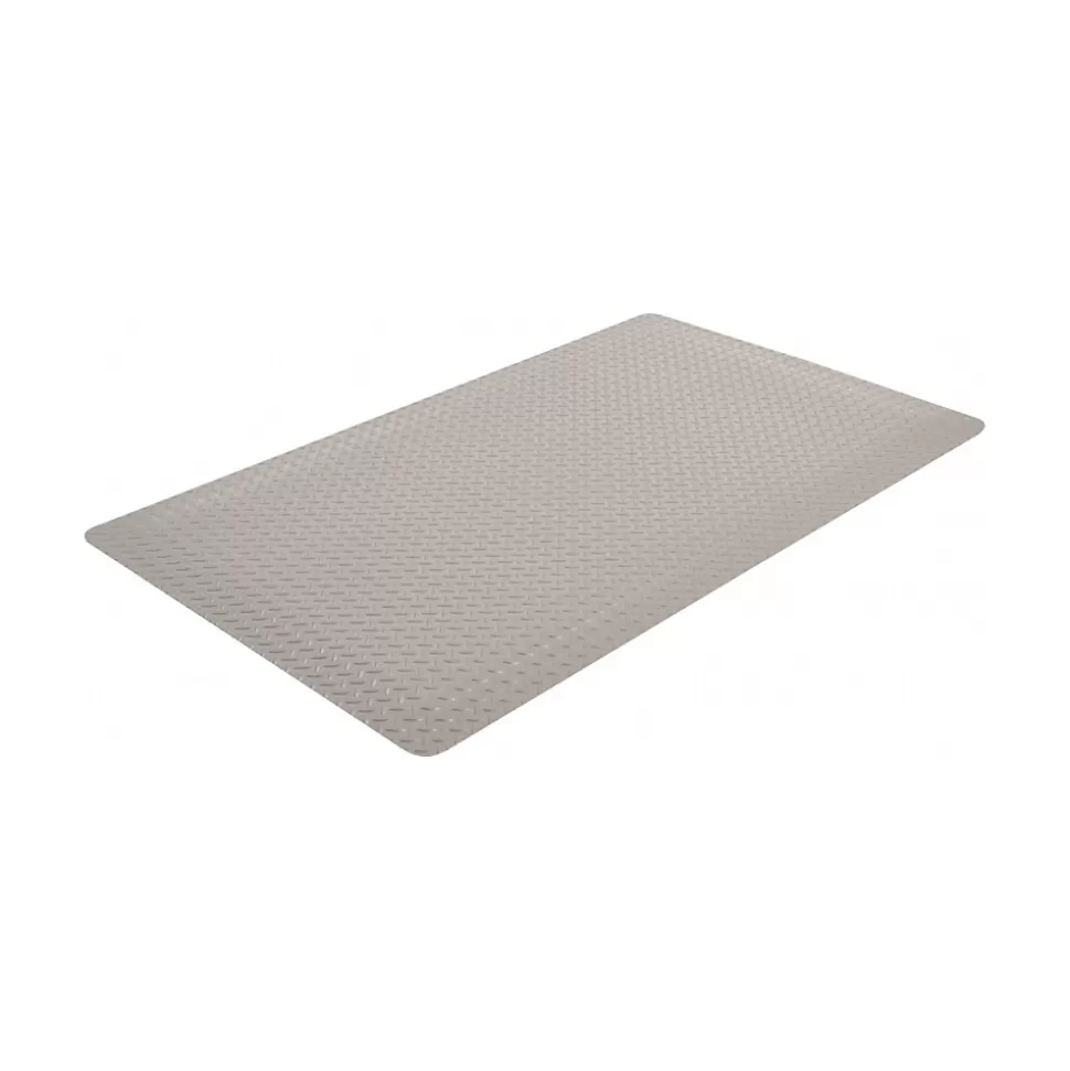 NoTrax Cushion Trax Anti-Fatigue Mat, 36" x 24", Gray (479S0023GY) Discount