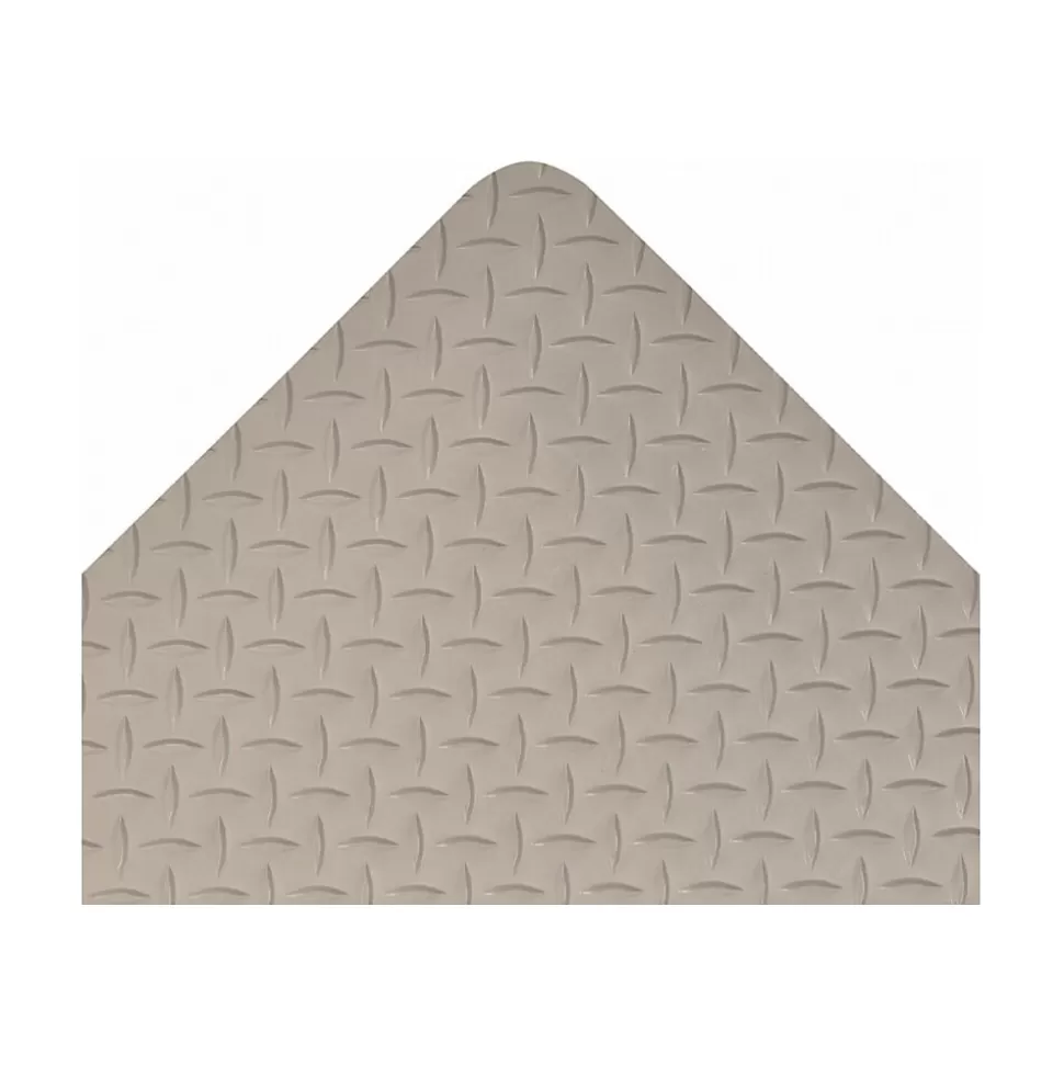 NoTrax Saddle Trax Anti-Fatigue Mat, 60" x 36", Gray (979S0035GY) Flash Sale