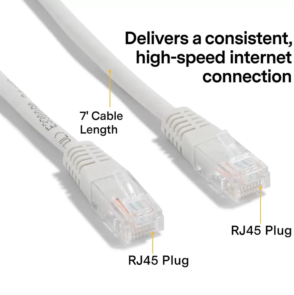 NXT Technologies ™ NX56838 7' CAT-6 Cable, Gray Online