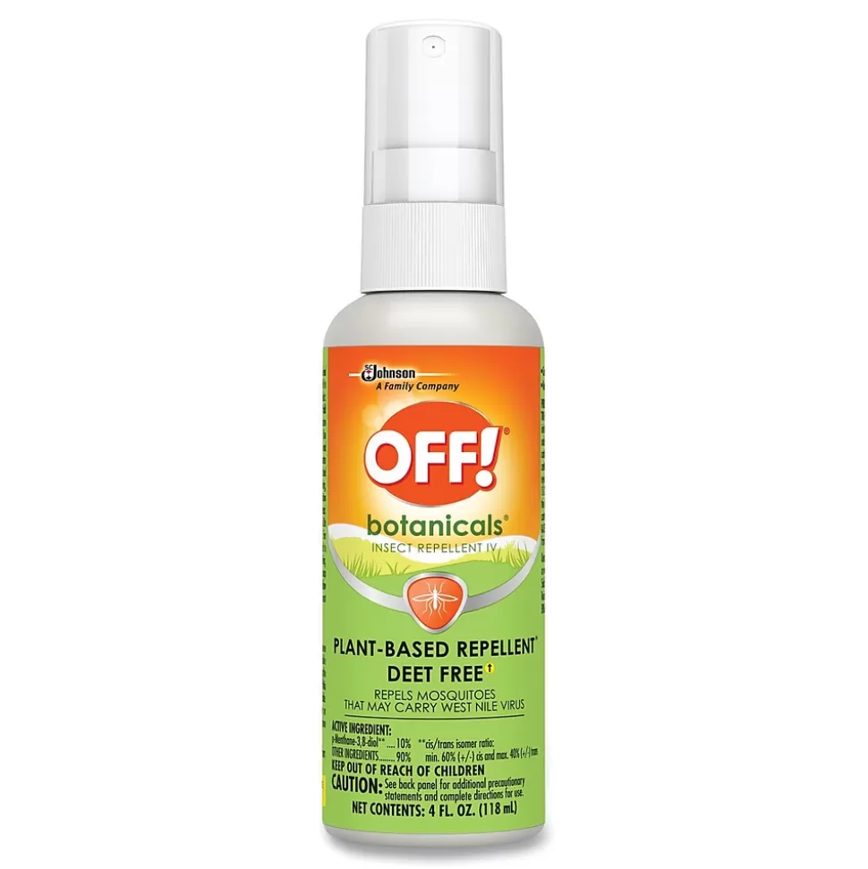 OFF! Botanicals Insect Repellent, 4 oz. Bottle, 8/Carton (SJN694971) Sale