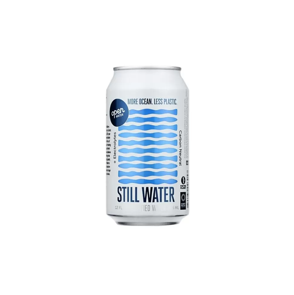 Open Water Still Canned Water with Electrolytes, 12oz, 12/Case (343-00002) Online