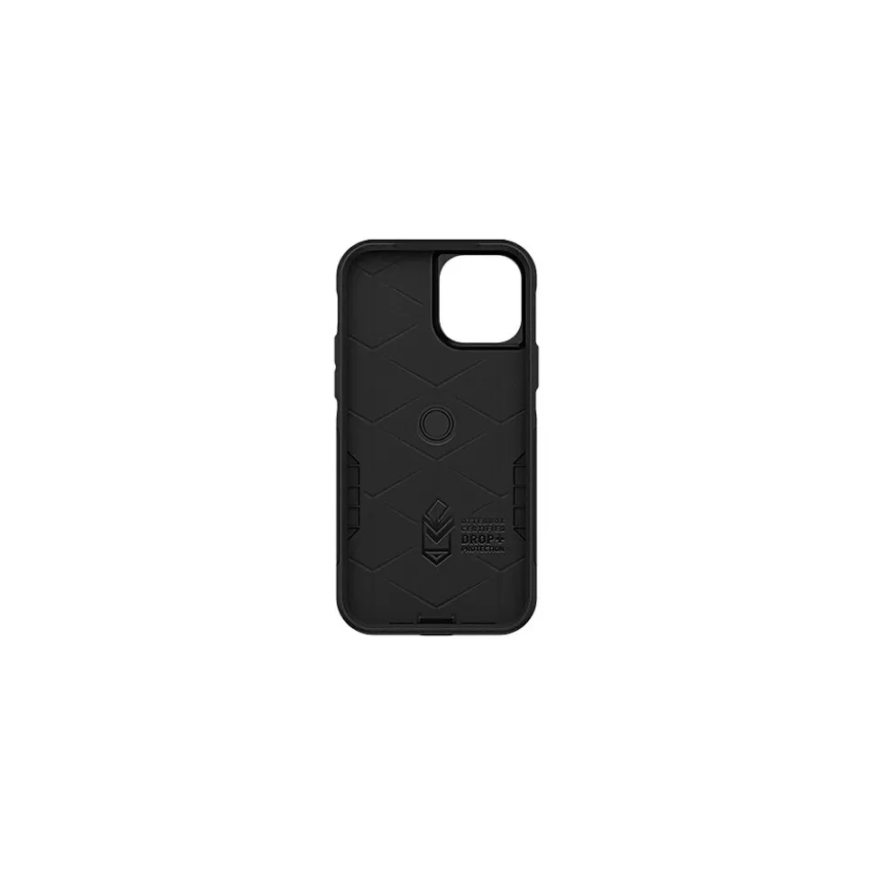 OtterBox Commuter Series Black Cover Case for iPhone 12/12 Pro, Shock Absorbing, Black (77-65405) Online