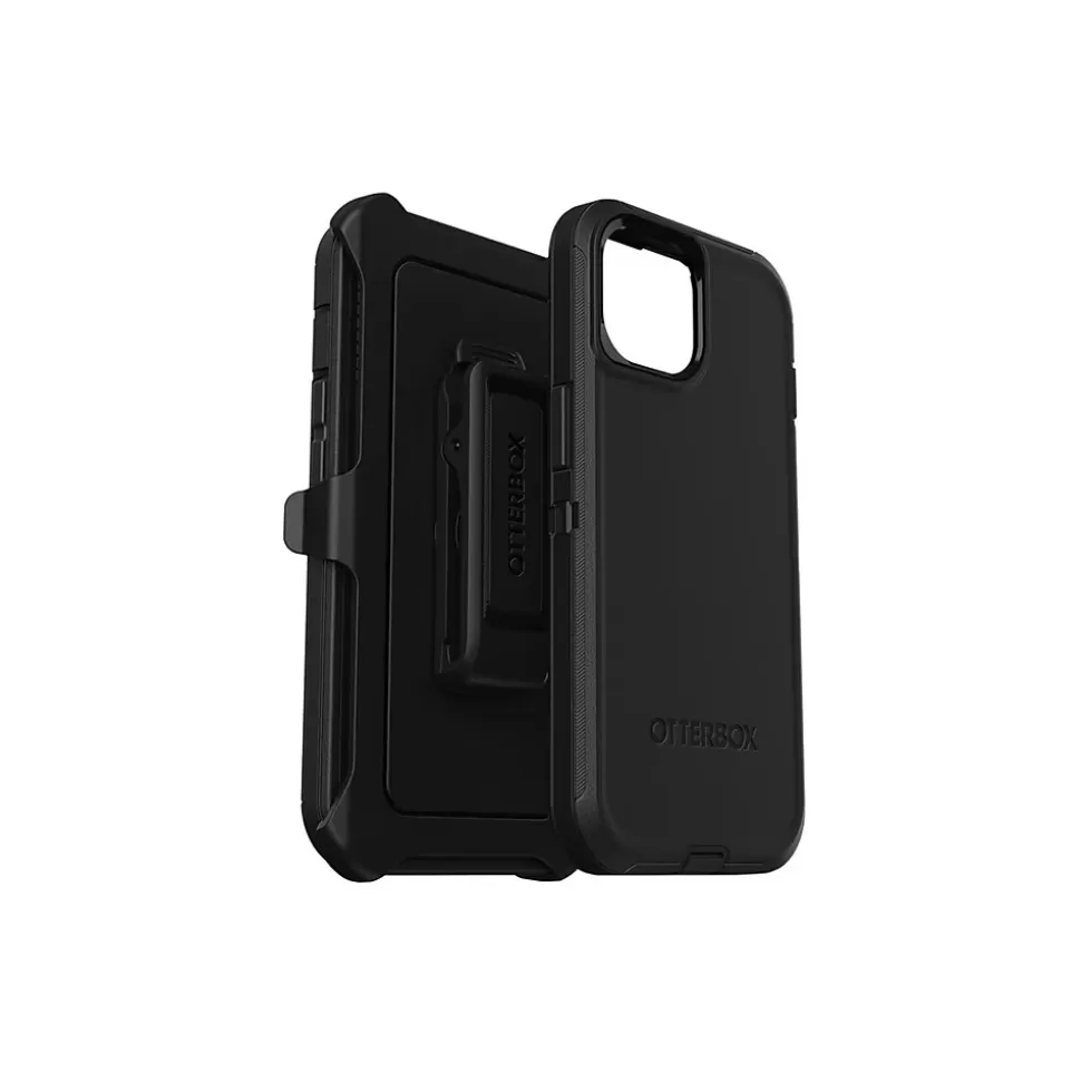 OtterBox Defender Case for Apple iPhone 13/14/15, Shock Absorbing, Rugged Protection, Black (77-92557) Shop